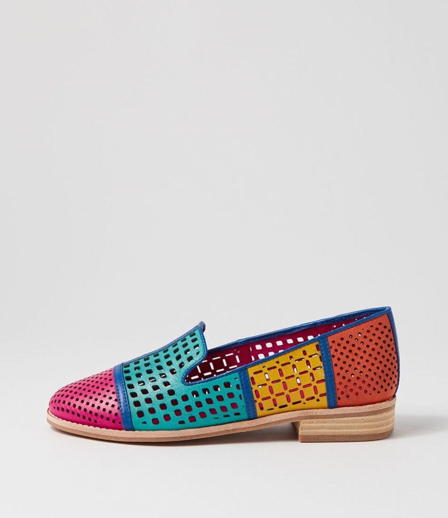 Shoes DJANGO & JULIETTE | Alycia Bright Multi Loafers