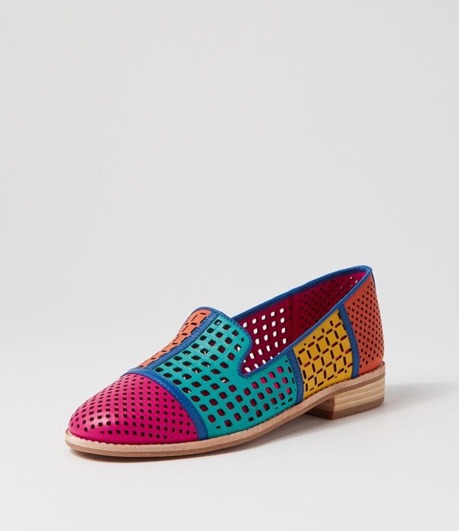 Shoes DJANGO & JULIETTE | Alycia Bright Multi Loafers