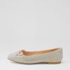 Shoes MOLLINI | Terina Silver Nude Jewels Ballet Flats