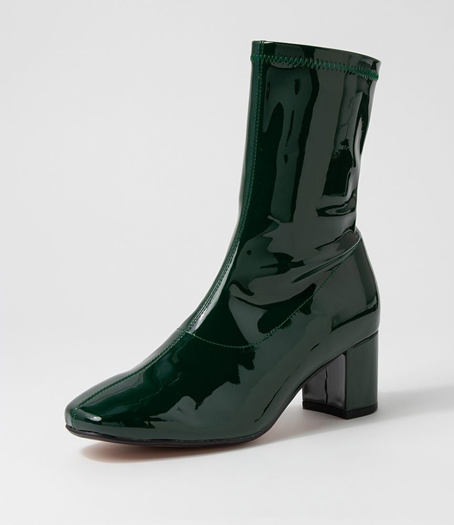 Shoes DIANA FERRARI | Indianas Forest Stretch Patent Pu Ankle Boots