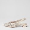 Shoes DJANGO & JULIETTE | Fabbi Ivory Patent Leather Flat Shoes