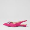 Shoes DIANA FERRARI | Dejas Fuchsia Suede Flat Shoes