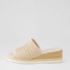 Shoes DJANGO & JULIETTE | Izze Nude Weave Sandals