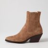 Shoes MOLLINI | Rowe Coffee Suede Ankle Boots