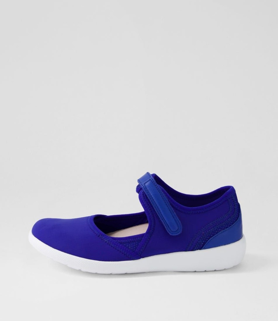 Shoes ZIERA | Ushery Xf Cobalt Neoprene Sneakers