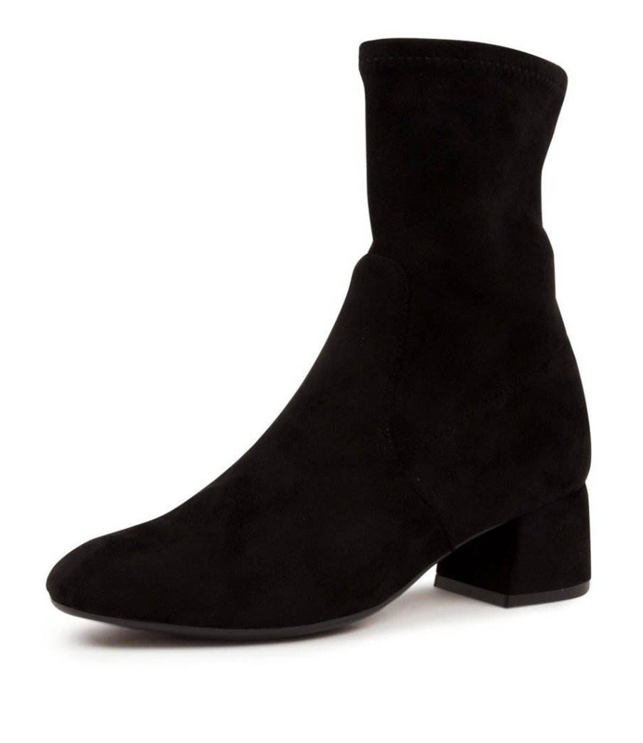 Shoes DJANGO & JULIETTE | Checkie Blk Stretch Micro