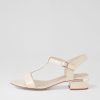 Shoes DJANGO & JULIETTE | Taner Nougat Patent Leather Sandals