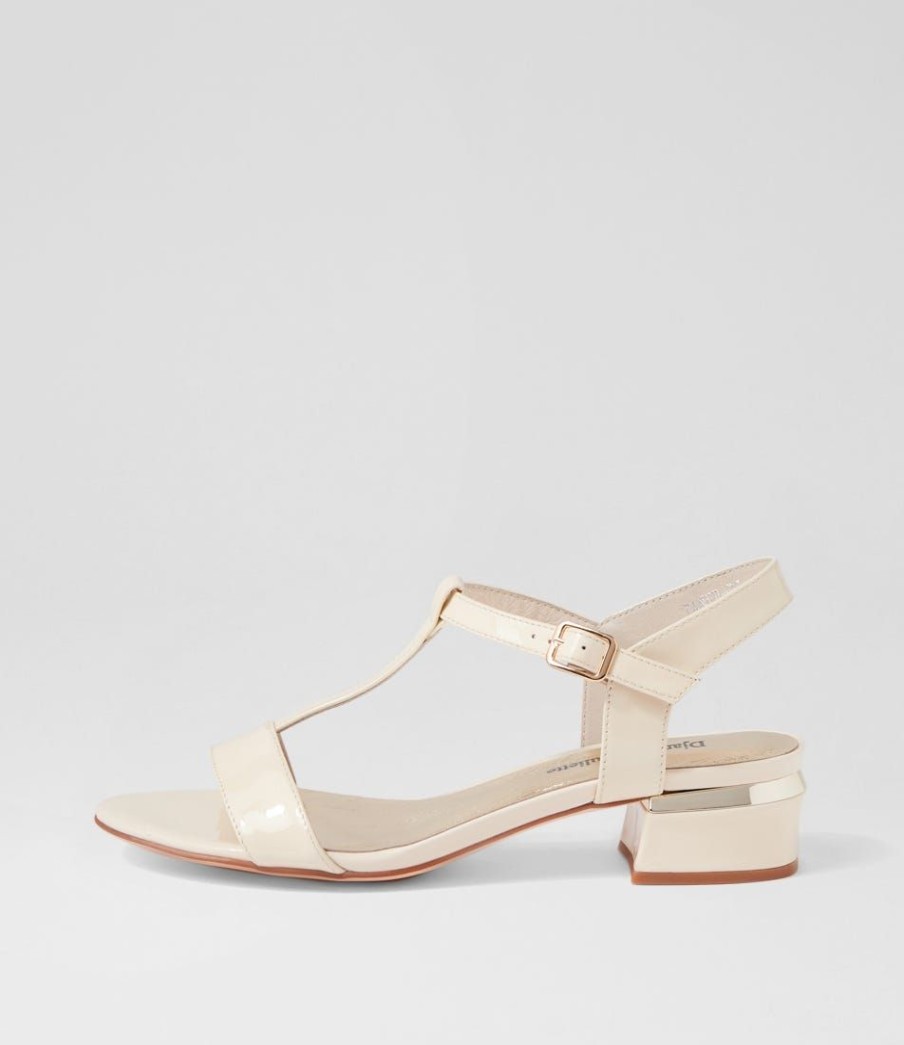 Shoes DJANGO & JULIETTE | Taner Nougat Patent Leather Sandals