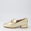 Shoes DJANGO & JULIETTE | Vivandy Gold Croc Leather Heels