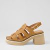 Shoes DJANGO & JULIETTE | Jebber Tan Leather Sandals