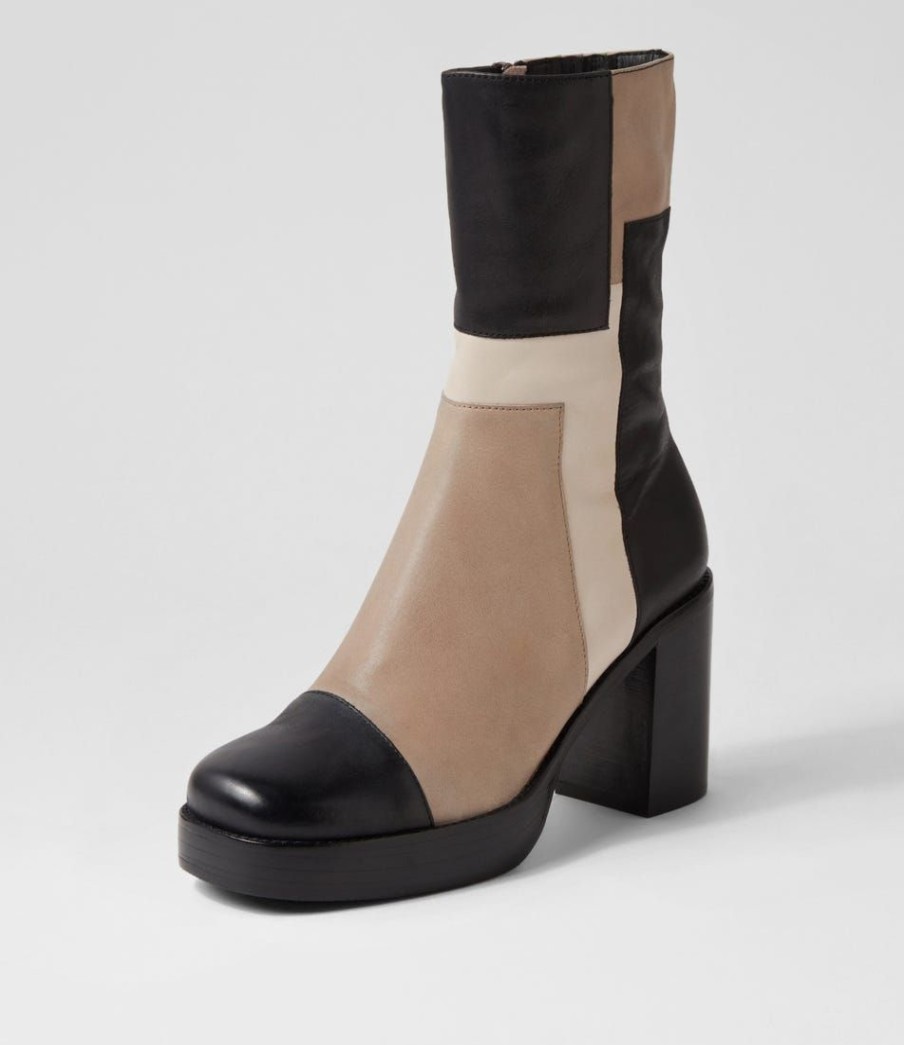 Shoes TOP END | Darnay Black Multi Ankle Boots