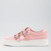 Shoes TOP END | Lemuna Pink White Patent Leather Sneakers