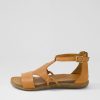 Shoes DIANA FERRARI | Sarrin Tan Leather Sandals