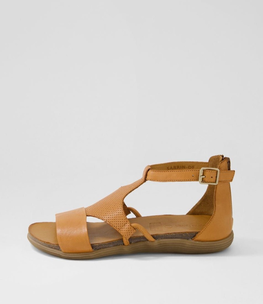 Shoes DIANA FERRARI | Sarrin Tan Leather Sandals