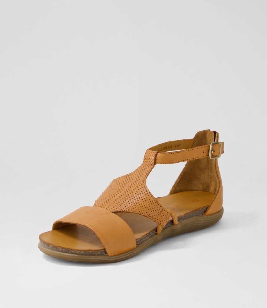 Shoes DIANA FERRARI | Sarrin Tan Leather Sandals