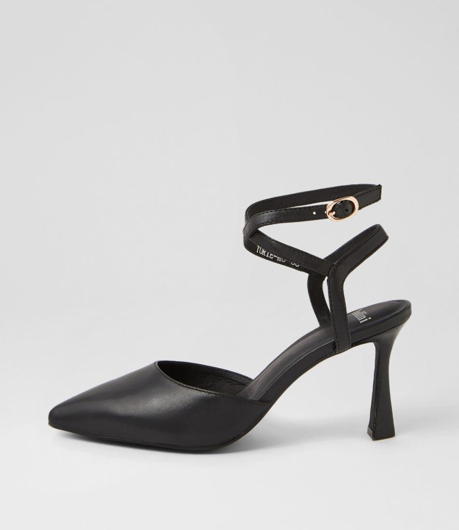 Shoes MOLLINI | Torie Black Leather Heels