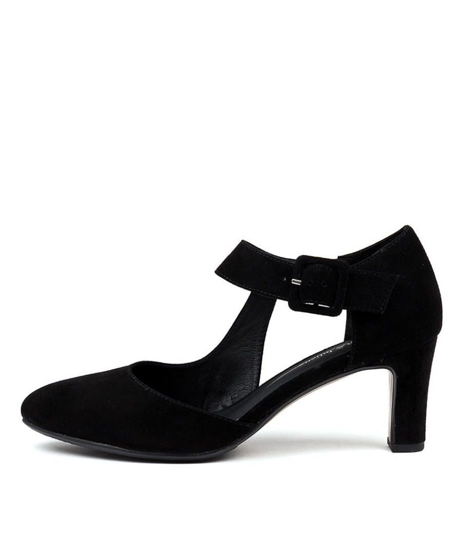 Shoes DJANGO & JULIETTE | Trinities Black Suede