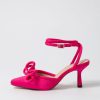 Shoes MOLLINI | Aimeey Fuchsia Satin Heels