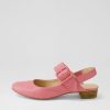 Shoes DJANGO & JULIETTE | Eartha Pretty Pink Leather Mary Janes