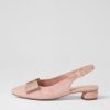 Shoes DJANGO & JULIETTE | Floriest Pink Suede Flat Shoes