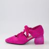 Shoes DJANGO & JULIETTE | Malfie Fuchsia Suede Heels