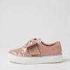 Shoes DJANGO & JULIETTE | Folko Pink White Patent Leather Sneakers