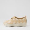 Shoes DJANGO & JULIETTE | Baxta Camel Almond Leather Sneakers