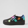 Shoes DJANGO & JULIETTE | Wiski Black Bright Multi Sneakers