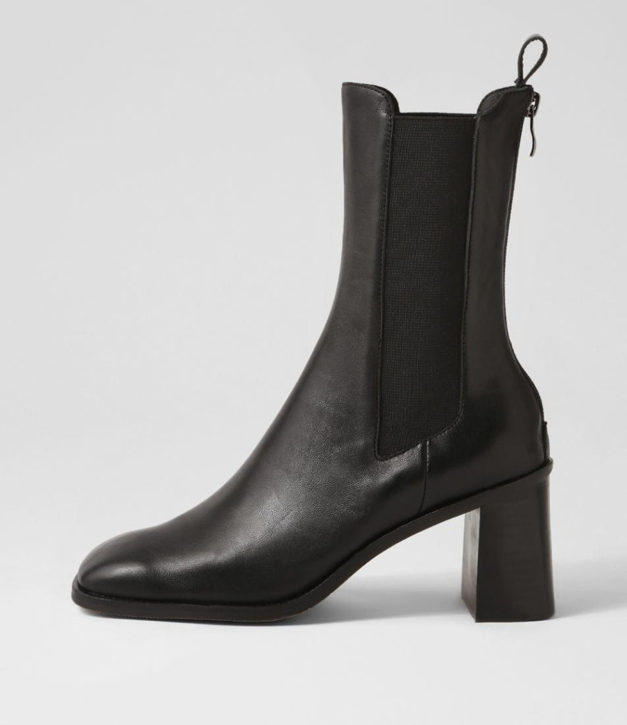 Shoes MOLLINI | Tuscani Black Leather Ankle Boots