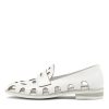 Shoes DJANGO & JULIETTE | Nalwa White Patent Leather Loafers