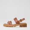 Shoes EOS | Gil Brandy Leather Sandals