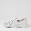 Shoes DJANGO & JULIETTE | Harel White Patent Leather Sneakers