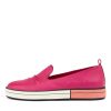 Shoes ZIERA | Raider W Fuchsia Leather Loafers