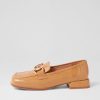 Shoes MOLLINI | Clozer Camel Crinkle Patent Flat Shoes