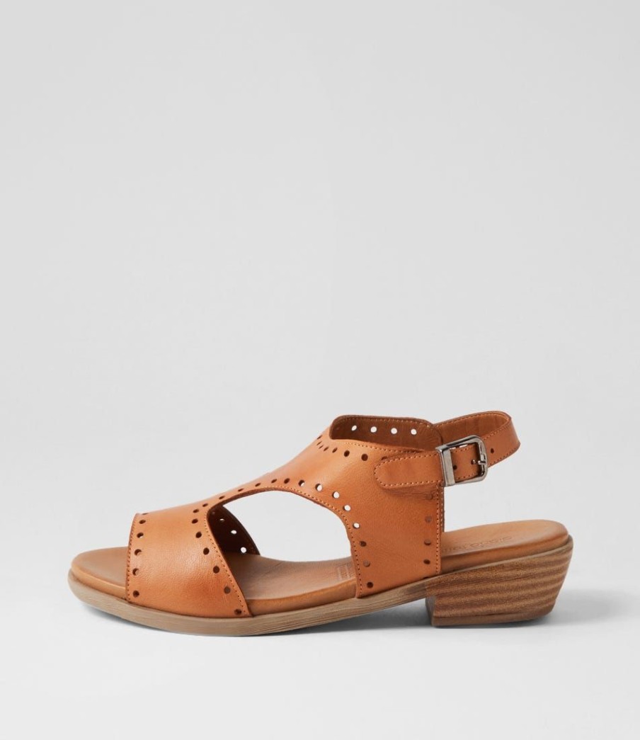 Shoes DIANA FERRARI | Bija Tan Leather Sandals