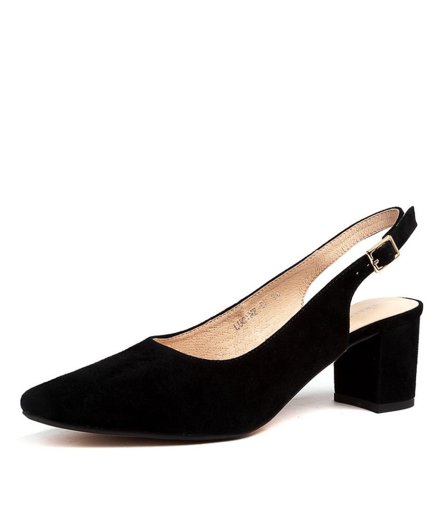 Shoes DIANA FERRARI | Lucine Black Suede