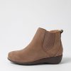 Shoes ZIERA | Shanghai Xf Taupe Tumble Nubuck Chelsea Boots