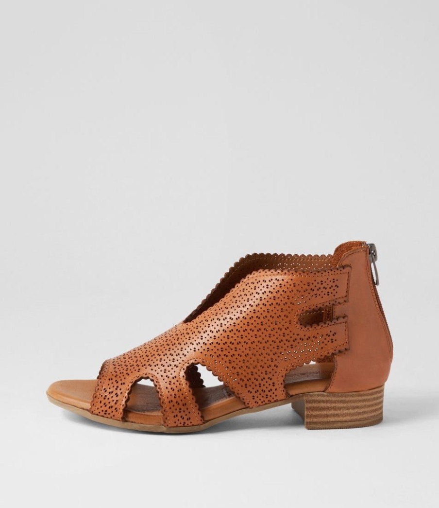 Shoes DIANA FERRARI | Custom Tan Leather Sandals