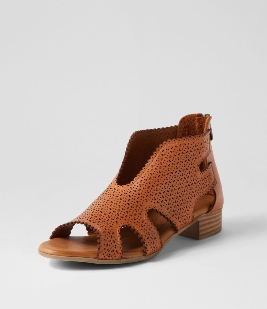 Shoes DIANA FERRARI | Custom Tan Leather Sandals