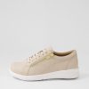 Shoes ZIERA | Solar Xf Almond Leather Sneakers