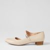 Shoes DJANGO & JULIETTE | Edna Vanilla Leather Mary Janes