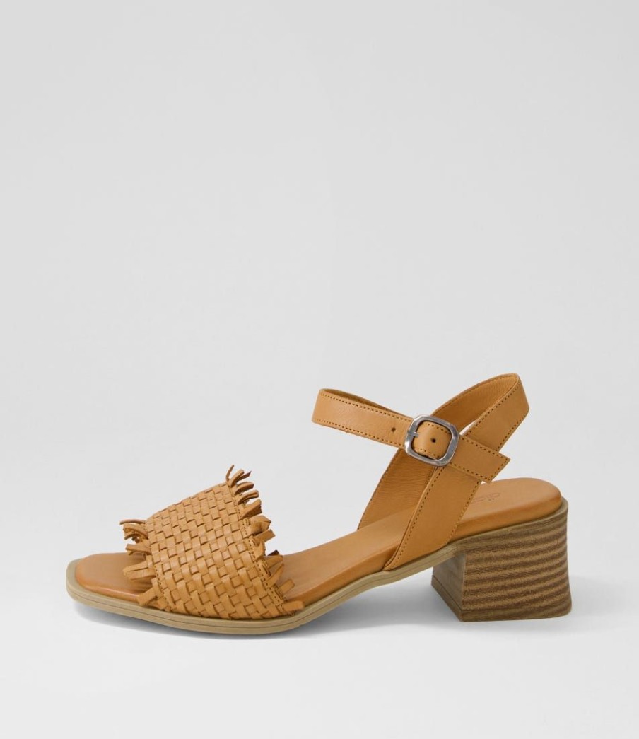 Shoes DIANA FERRARI | Shy Tan Leather Sandals