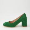 Shoes MOLLINI | Ted Bright Green Suede Heels