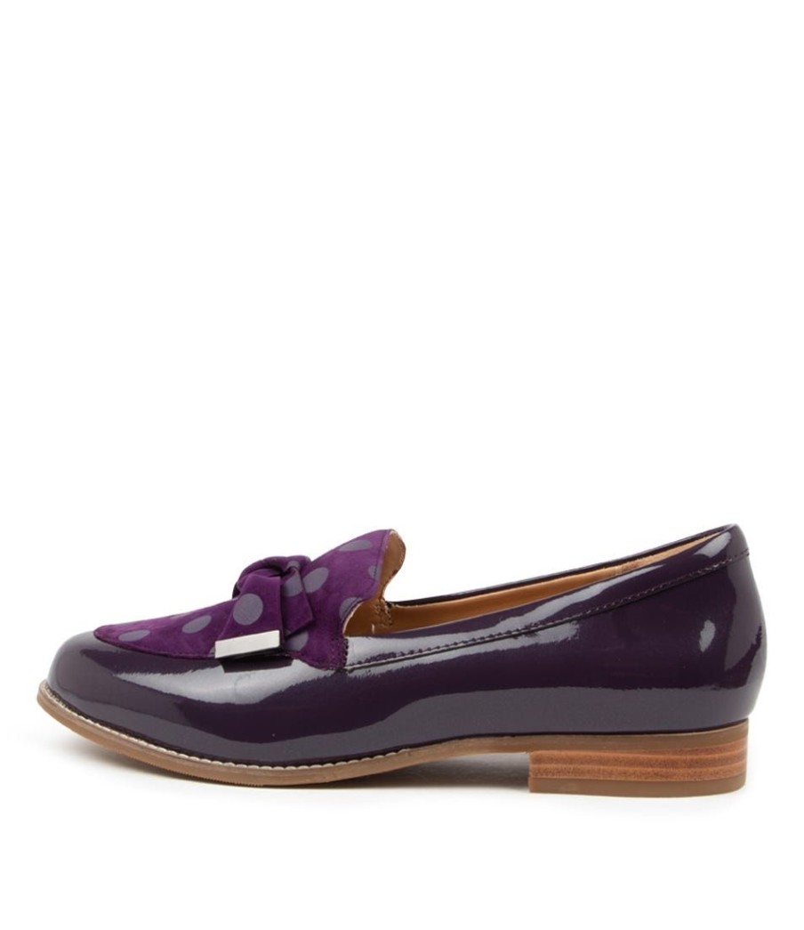 Shoes ZIERA | Tulips Xf Purple Pat-Sde