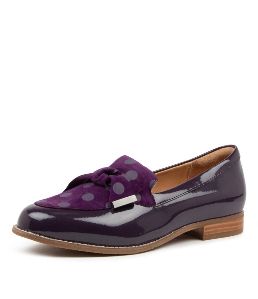 Shoes ZIERA | Tulips Xf Purple Pat-Sde