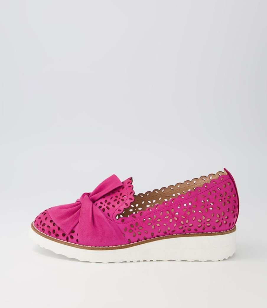 Shoes TOP END | Omilla Fuchsia Leather Sandals Ws