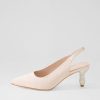 Shoes DJANGO & JULIETTE | Espen Nude Satin Heels