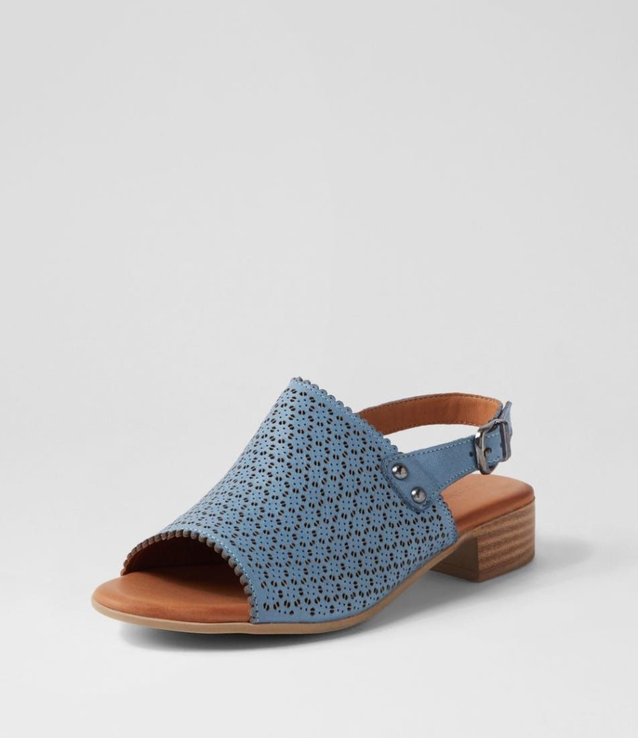 Shoes DIANA FERRARI | Chinchin Denim Leather Sandals