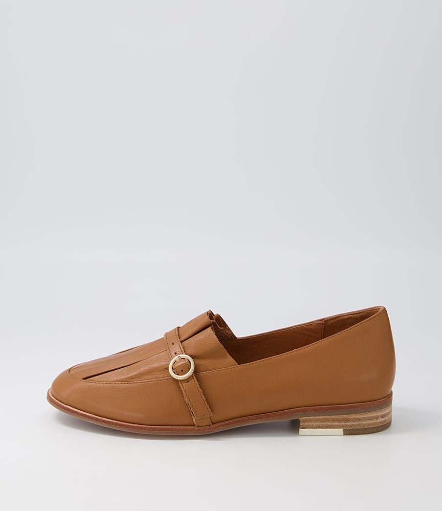 Shoes DJANGO & JULIETTE | Banzos Dark Tan Leather Loafers