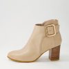 Shoes TOP END | Umost Camel Leather Ankle Boots